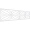 Ekena Millwork Set of Four Panels for 94 1/2"W x 24 1/4"H Otis Fretwork Wainscot Wall Paneling WPKP12X01X47OTS - alternate 1